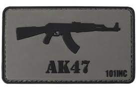 Patch 3D PVC AK47