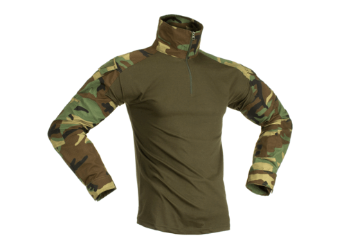 Invader Gear Combat Shirt Woodland XXL