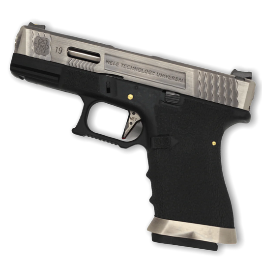 G-Force 19 SV Silver Barrel Metal Version GBB Black (WE)