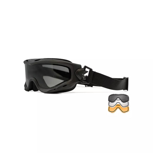 Spear Dual Grey/Clear/Rust Matte Black Frame
