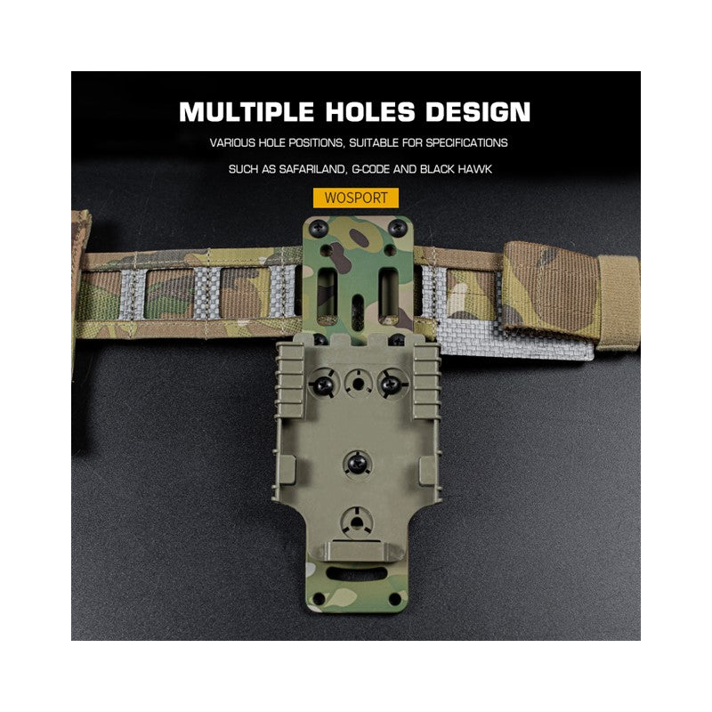 WST Modular Aluminium holster platform adapter - MC