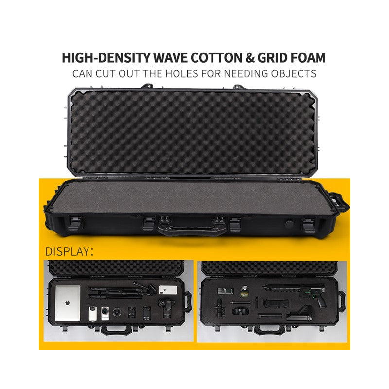 WST Tactical Rifle case, Cubed foam, 1090x410mm