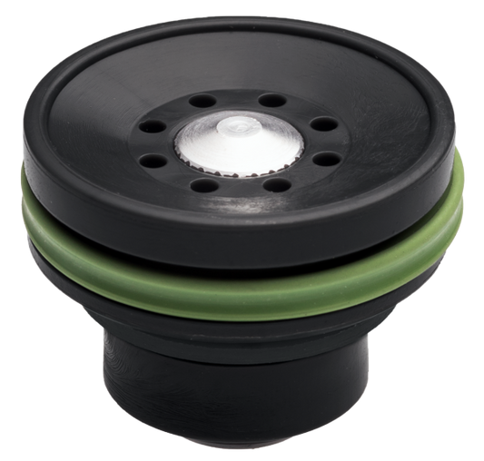 Xring Carbon fiber reinforced technopolymer piston head