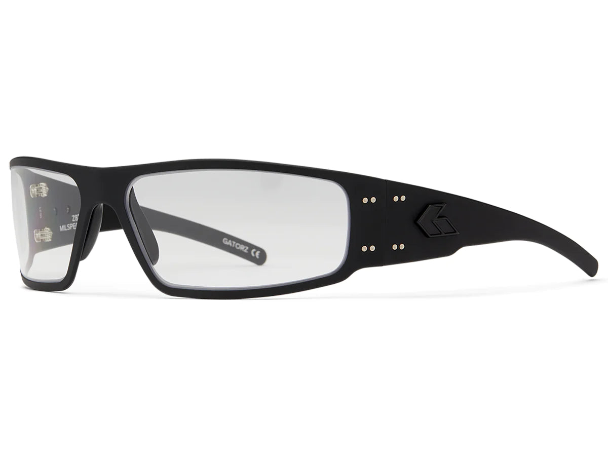 MILSPEC BALLISTIC ANSI Z87+ MAGNUM, BLACK, CLEAR W/ ANTI-FOG