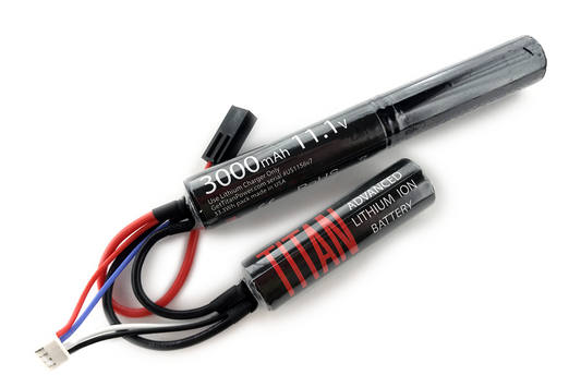 TITAN POWER Battery Lithium Ion 11.1V 3000mah Nunchuck Tamiya