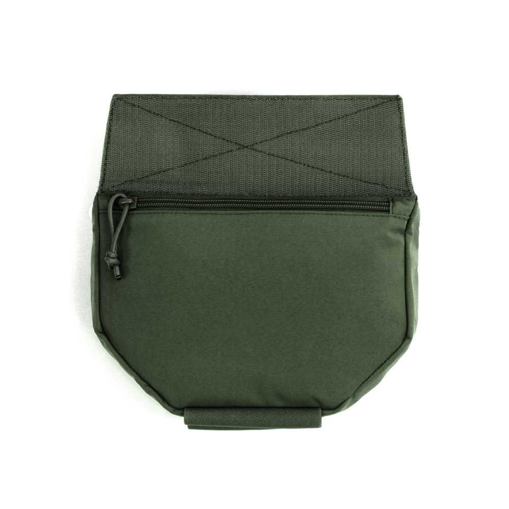 Warrior Drop Down Utility Pouch Olive - ContractorHouse