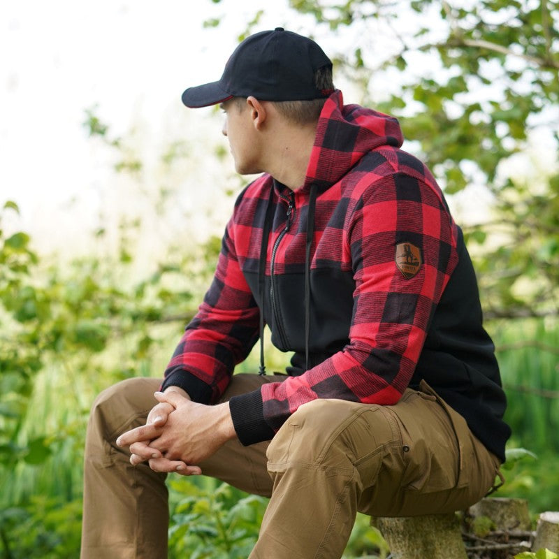 Lumbershell Jacket Black/RED S