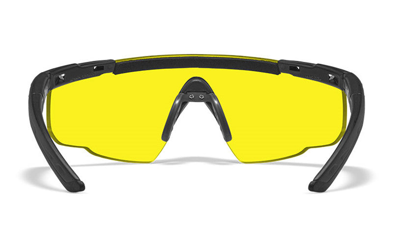 Saber ADV pale Yellow Matte Black Frame W/bag