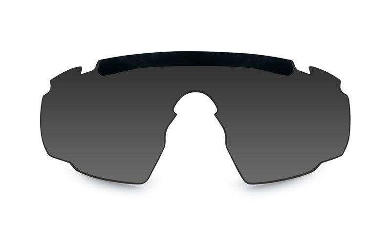 Wiley X Saber Advanced Smoke/Clear Matte Black Frame - ContractorHouse
