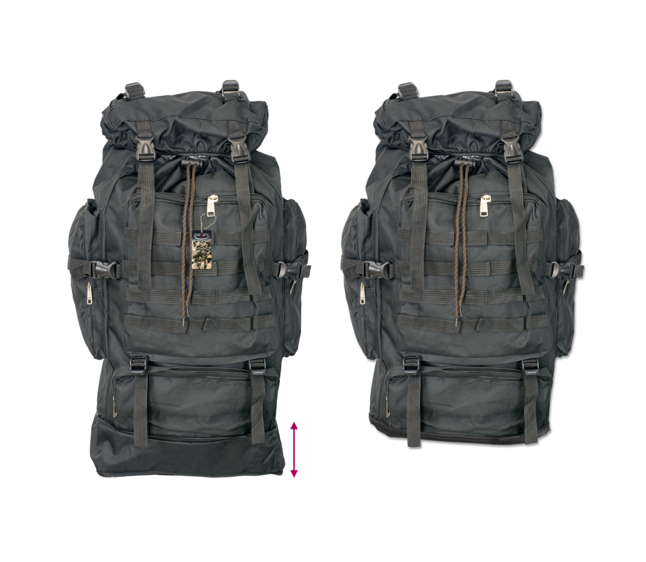 Mochila Barbaric BLACK