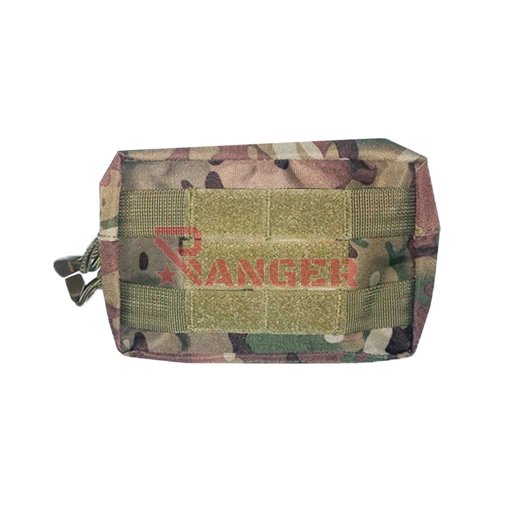 Bolsa Molle Retangular Peq. Velcro Multicam