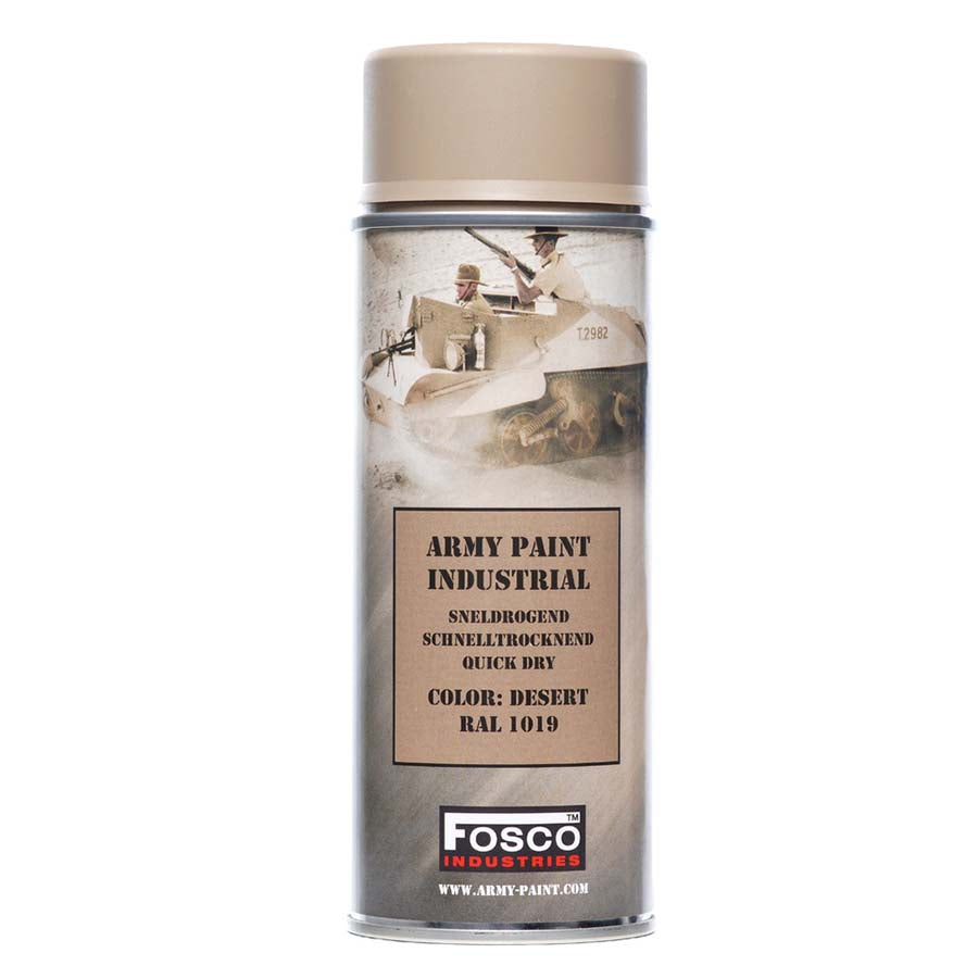 Matte Spray Army Paint 400 ml Desert RAL1019