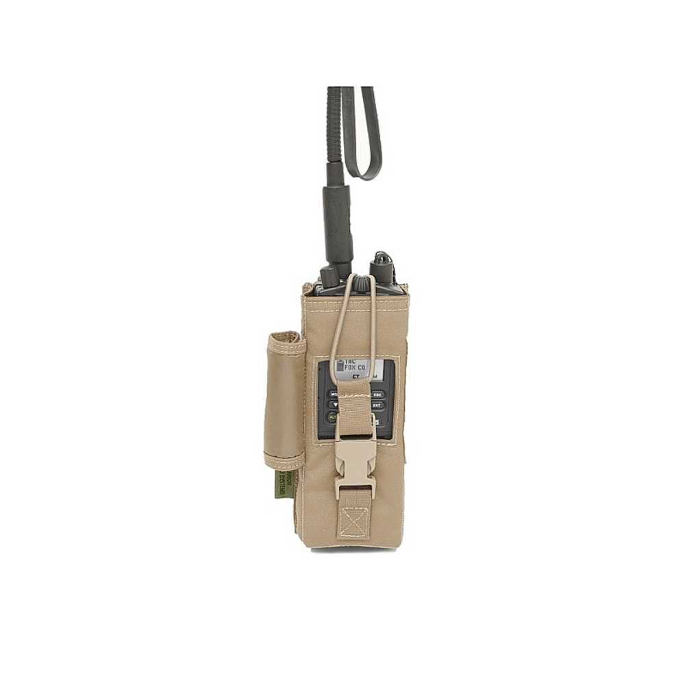 Warrior MBITR Radio Pouch Gen 1 Coyote - ContractorHouse