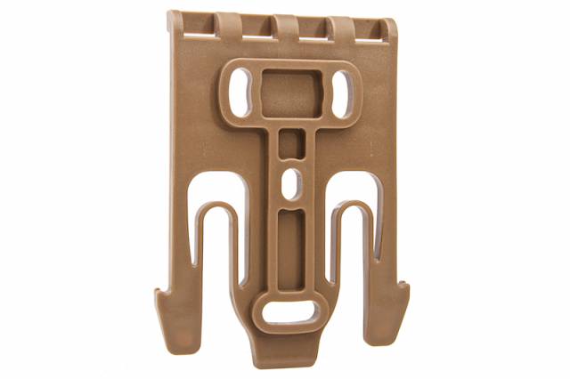 GK Tactical 0305 QL19 Quick Lock Holster Fork - Black - ContractorHouse