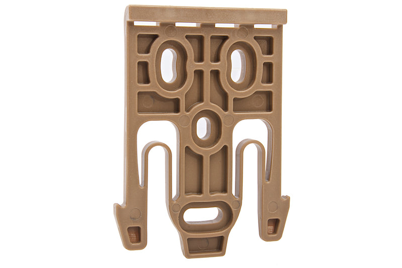 GK Tactical 0305 QL19 Quick Lock Holster Fork - Black - ContractorHouse