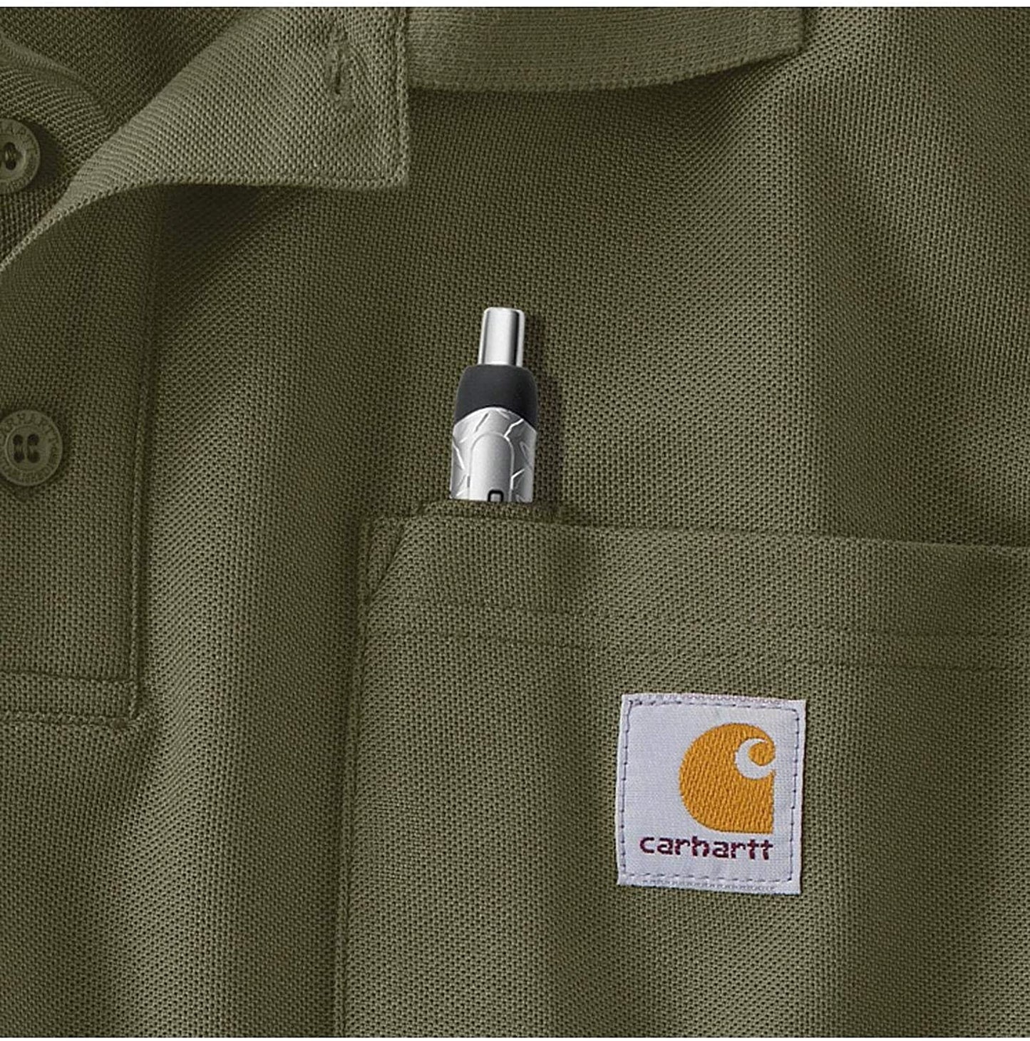 Work Pocket Polo OD M