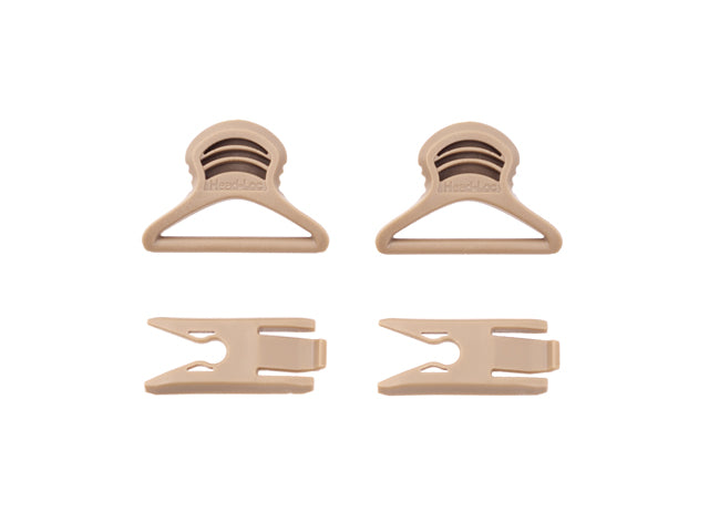Goggle Swivel Clips 36 MM for helmet with rails