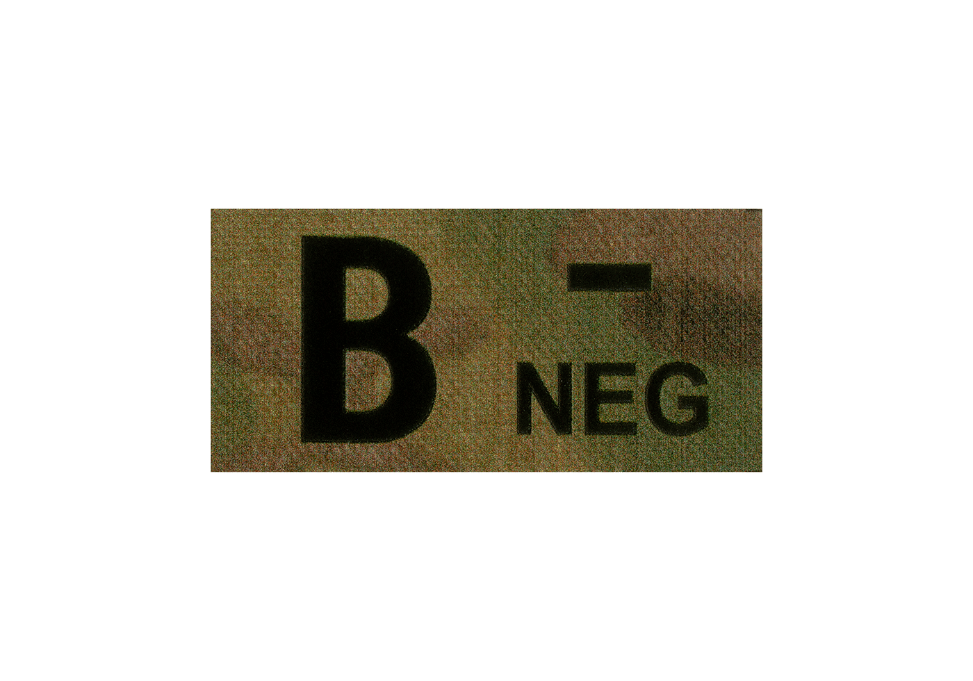 B Neg IR Patch Multicam (Clawgear)