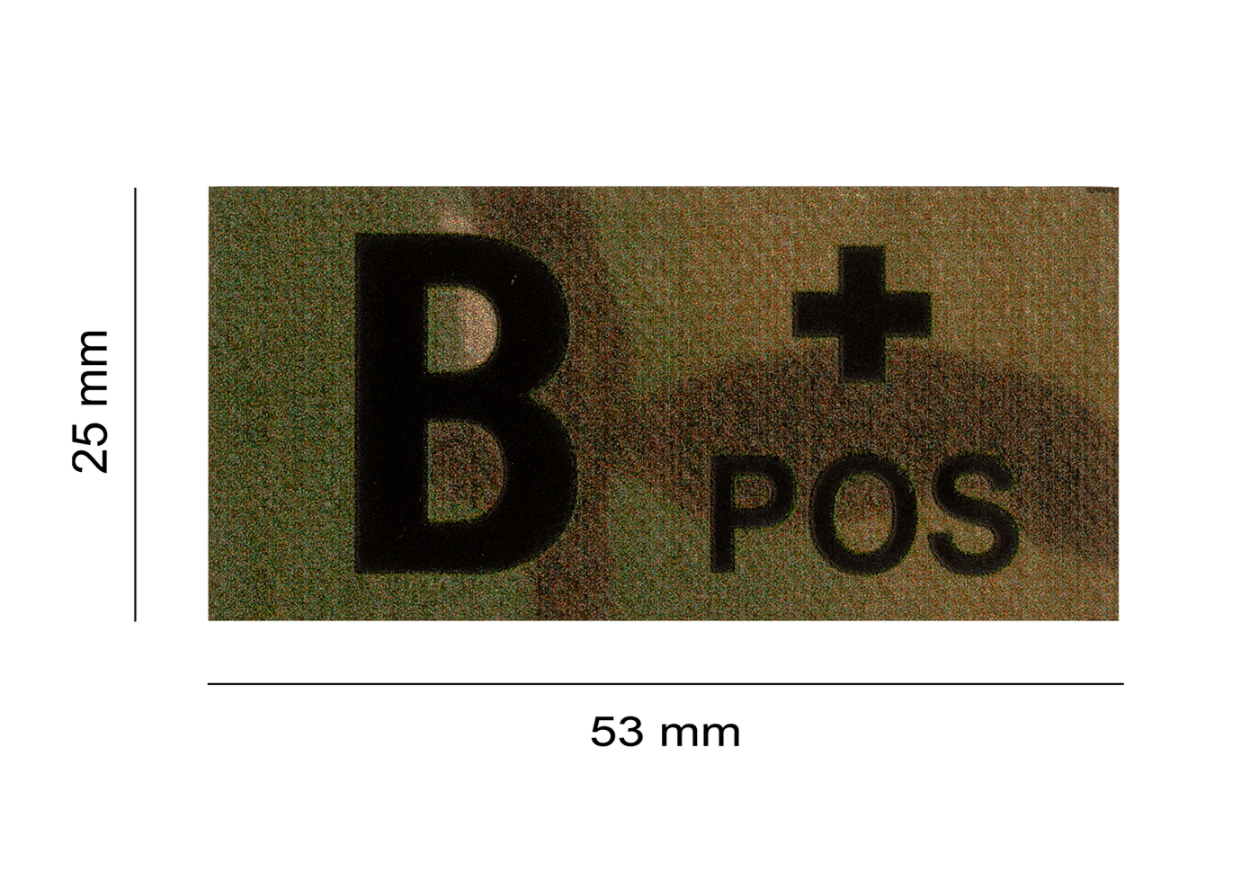 B Pos IR Patch Multicam (Clawgear)