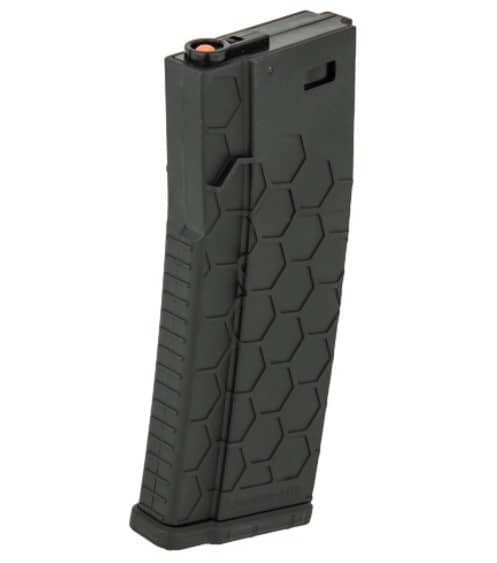 Carregador preto 120rds LT AEG HEXMAG
