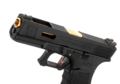 G-Force 17 BK Gold Barrel Metal Version GBB