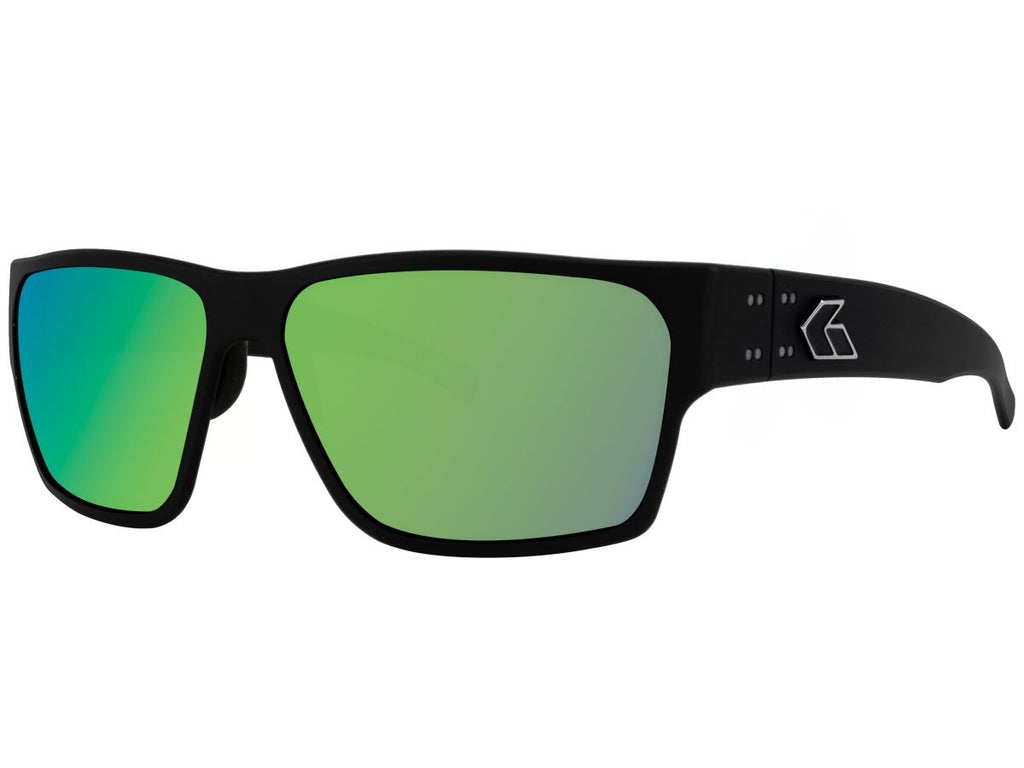 Delta Matte Black Brown Polarized W/Green Mirror