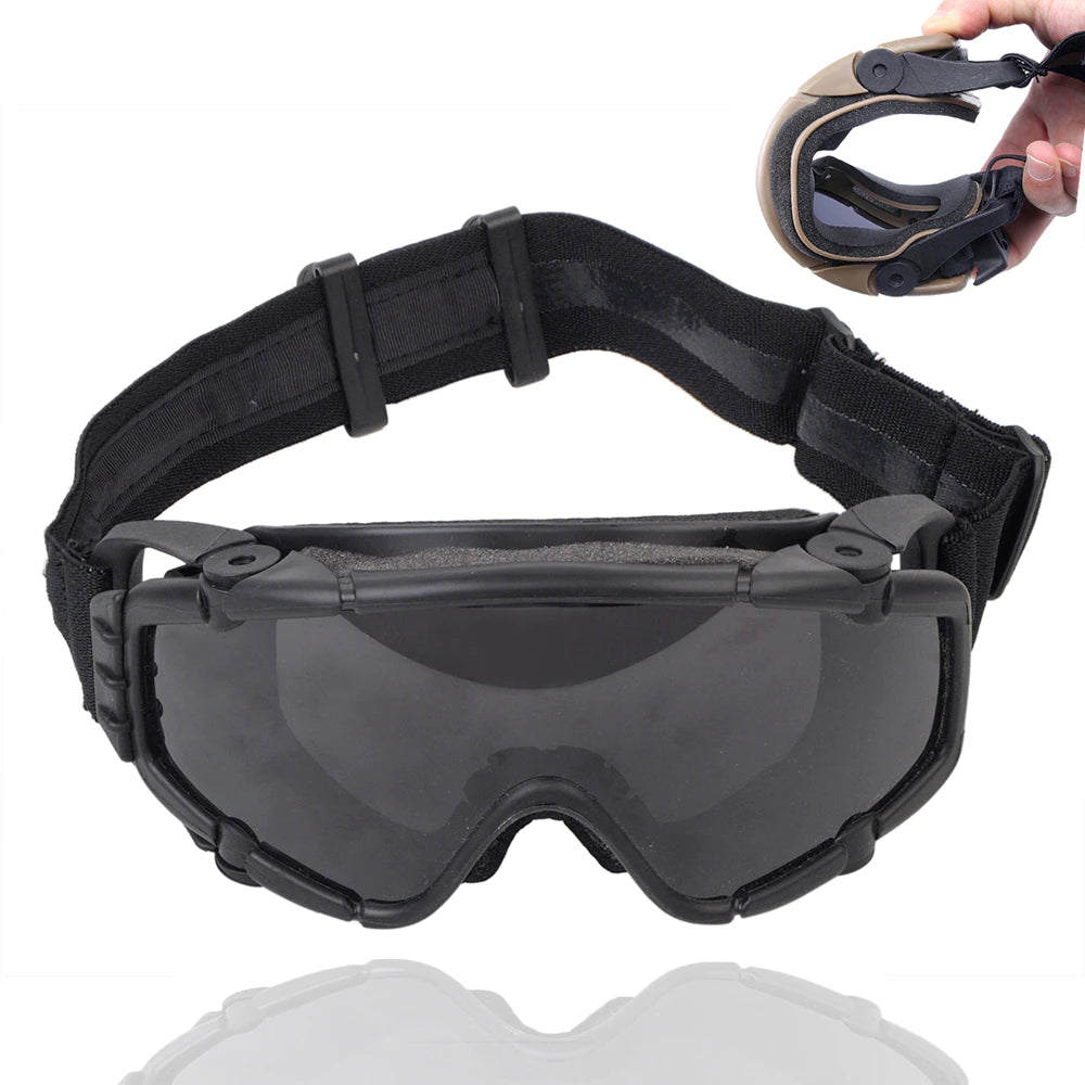 FMA SI-Ballistic Goggles with Fan BK