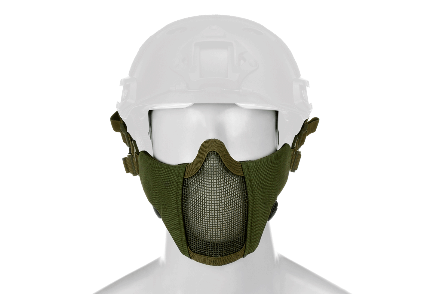 Mk.II Steel Half Face Mask FAST Version OD (Invader Gear)