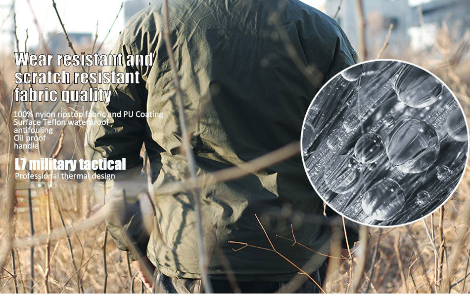 L7 Winter Warm Waterproof Jacket Military Tactical Multicam M