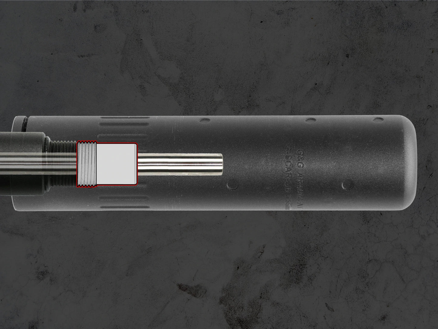 Airtech Studios Universal 14mm CCW Suppressors: IBS Inner Barrel Stabilizer