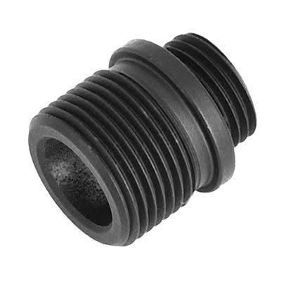 AW Custom Barrel Thread Adapter for TM/WE/AW Threaded Outer Barrel - Black