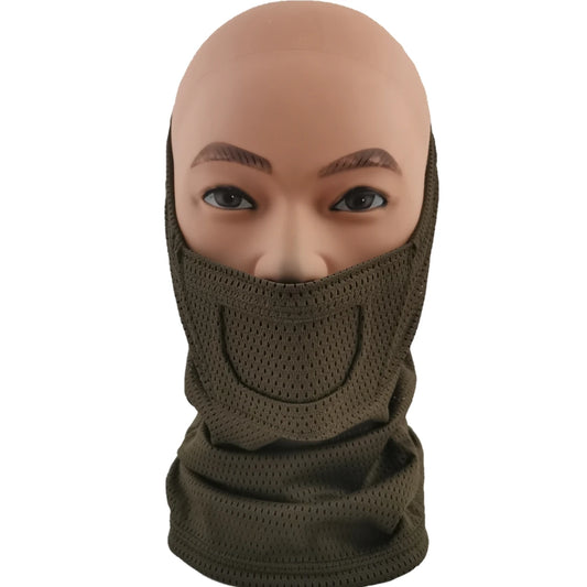 Face Warrior - Olive Green