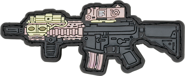 Patch PVC Barbaric Rifle