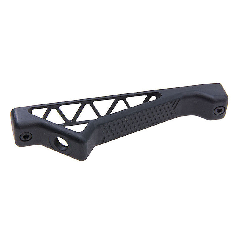 BlackCat Aluminum Angled Grip for Keymod Rail System (Black)