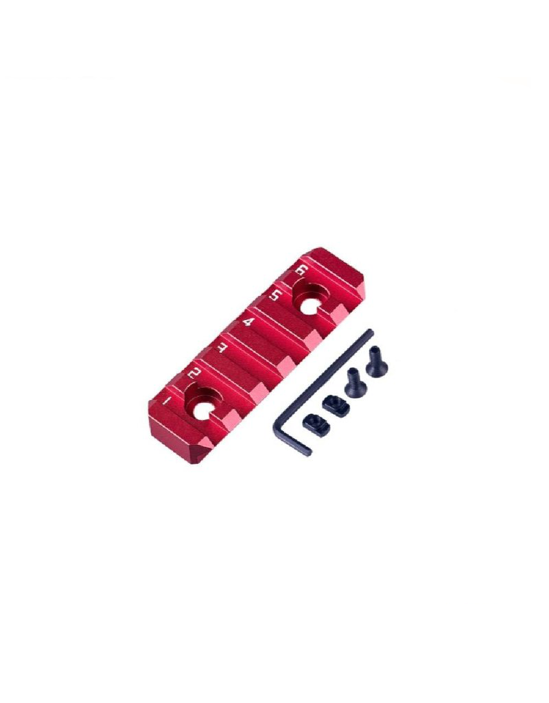 Castellan Rail CNC Keymode M lok Red