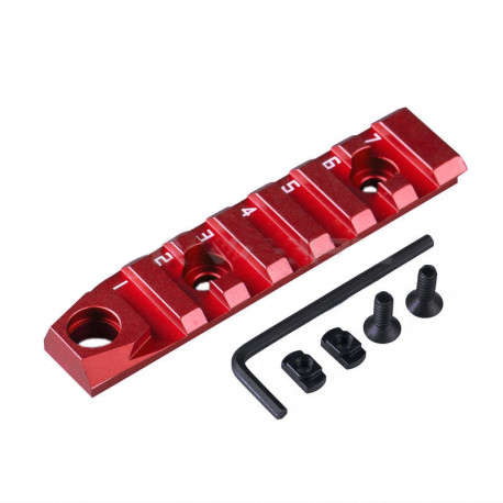 Castellan Rail CNC Keymode M lok Red