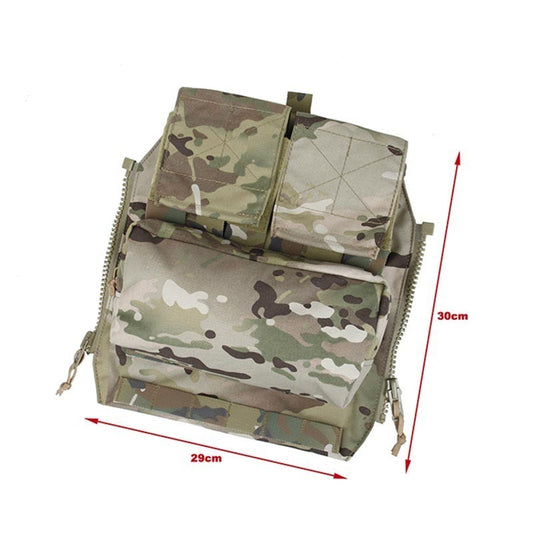 Cork Gear Vest Pouch Zip on Panel Multicam