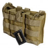 Dragonpro Triple 5.56 Mag Pouch TAN