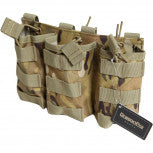 DRAGONPRO DP-PO014 Triple 5.56 Mag Pouch Multicamo