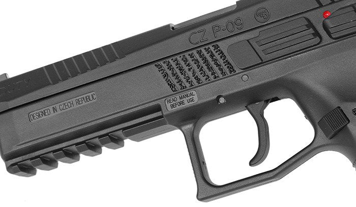 ASG CZ P-09 Gas BK Pistol