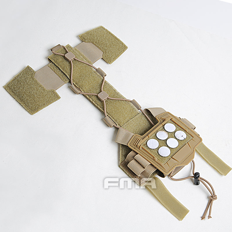 FMA Universal Agility Bridge Cover for Tactical Helmet - DE