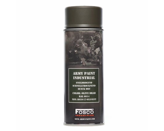 Matte Spray Army Paint 400 ml Olive Drab RAL6014