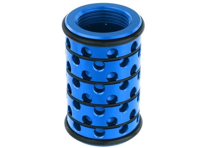 Nova 48 generation 2 Gray and Blue Granade Anodizing