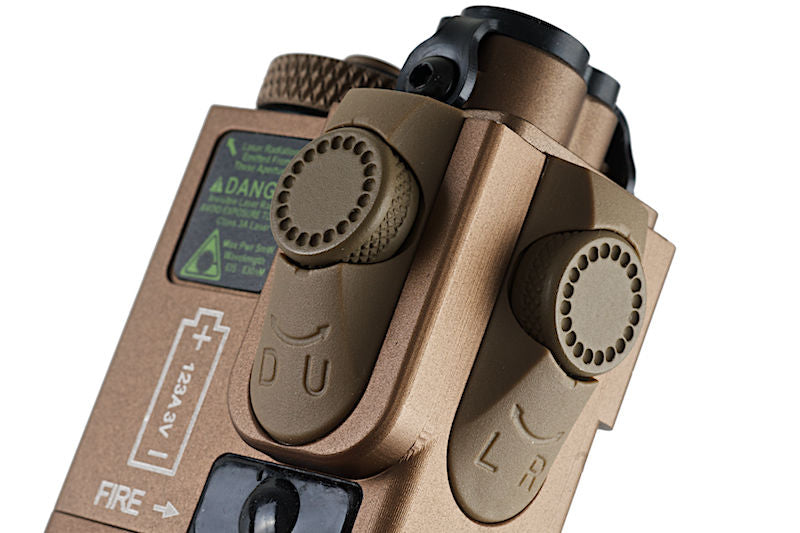 Compact Dual Laser Designator Red7IR Desert G&P