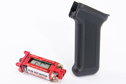 Ares AK Slim Pistol grip + hight torque Slim Motor