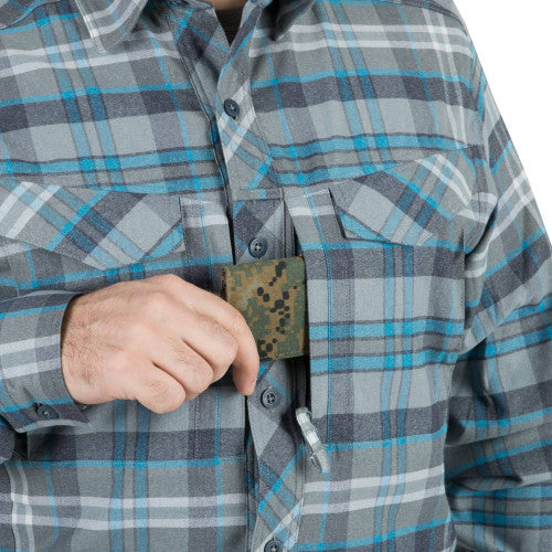 Helikon - Tex Defender Flannel Mk2 Pilgrim Blue Plaid