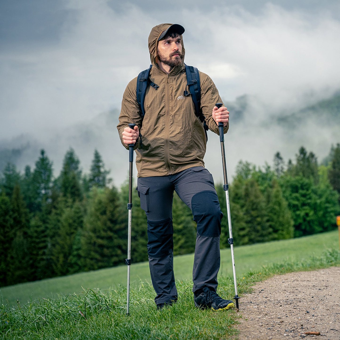TRAMONTANE Wind Jacket - WindPack® Nylon - Coyote S