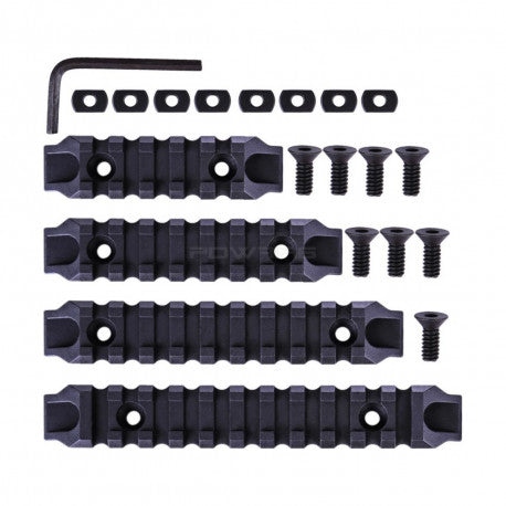 M-LOCK Polymer Rail Set Black