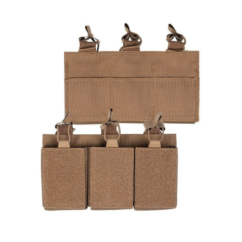 Miltec Velcro triple M4 Pouch DE
