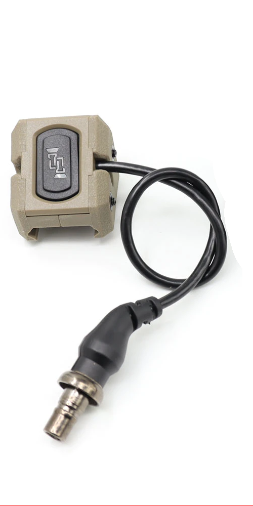 MOD-D DARK EARTH tactical button for flashlight accent